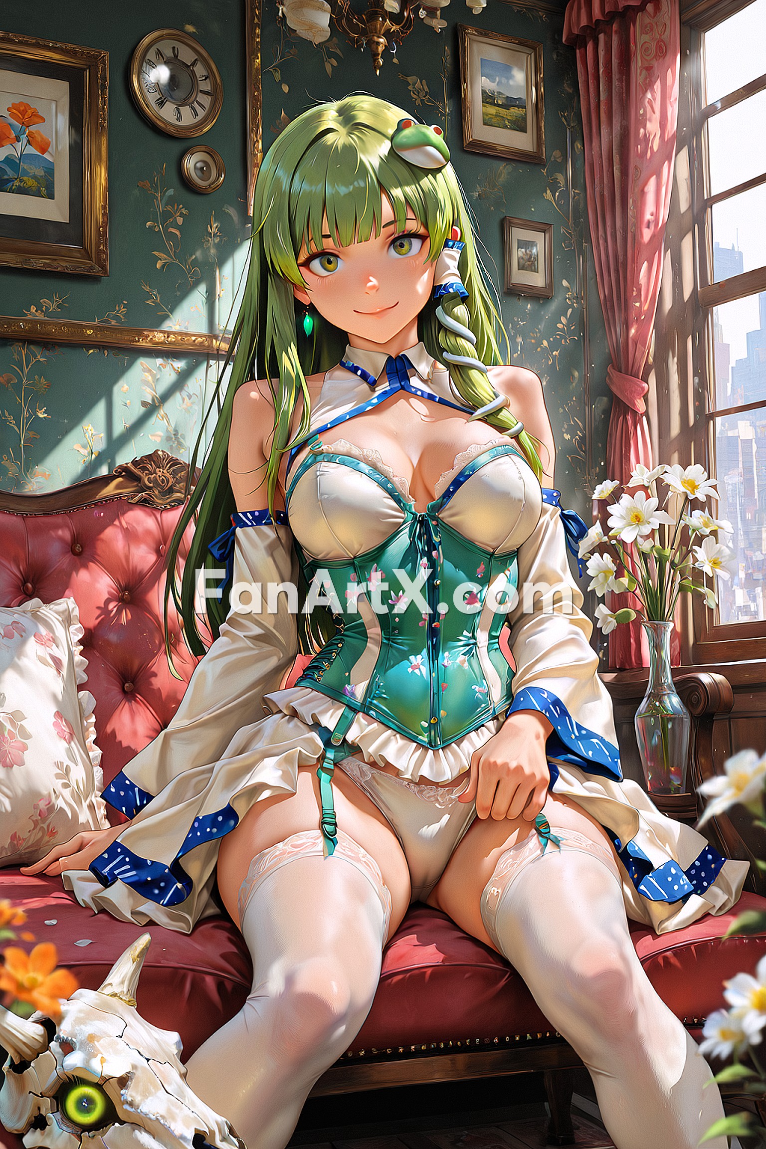Kochiya Sanae Touhou project Fanart 1582580